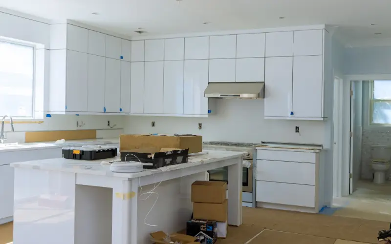 sleek and modern kitchen