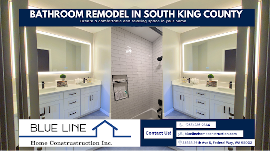 bathroom remodel in south king county